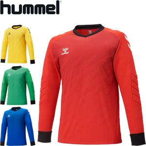 ◆◆ ＜ヒュンメル＞ hummel ユニセックス ジュニア ゴールキーパーシャツ(パッド付き) サッカー HAK1016｜gainabazar