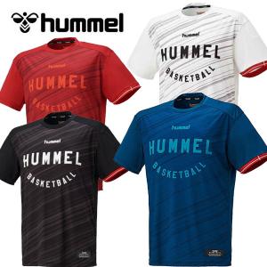 送料無料 メール便発送 即納可☆【hummel】ヒュンメル 20SS バスケットボール プラクティスTシャツ ユニセックス  HAPB4014｜gainabazar