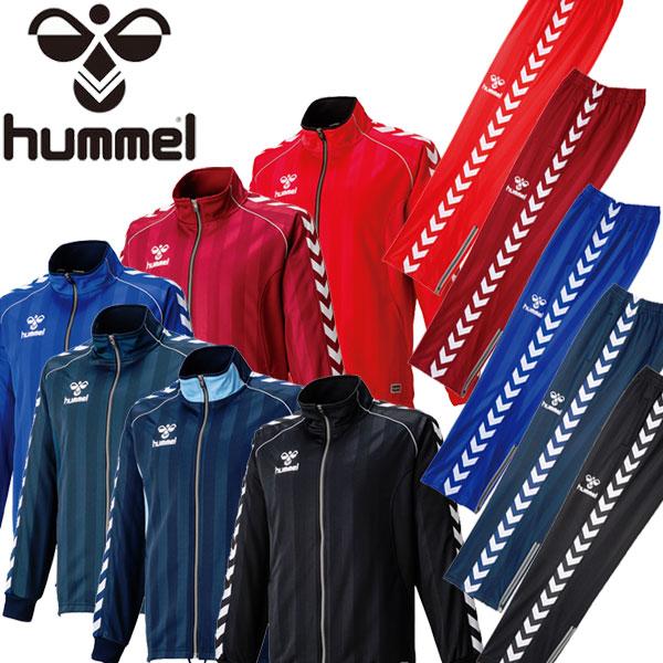 ◆◆ ＜ヒュンメル＞ 【hummel】メンズ ウォームアップジャケット＆パンツ ジャージ上下セット ...