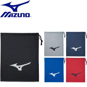 ◆◆送料無料 メール便発送 ＜ミズノ＞ MIZUNO シューズバッグ(M) シューズ袋 J1GZ1805｜gainabazar