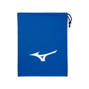 ◆◆送料無料 メール便発送 ＜ミズノ＞ MIZUNO シューズバック(M) J1GZ1805 (25：ブルー×ホワイト)｜gainabazar