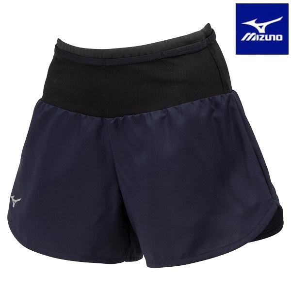 ◆◆送料無料 メール便発送 ＜ミズノ＞ MIZUNO ランニングマルチポケットパンツ(レディース) ...