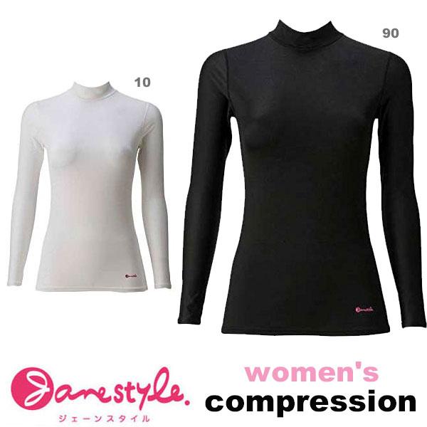 メール便発送 即納可☆ 【Janestyle】ジェーンスタイル コンプレッションハイネック レディー...