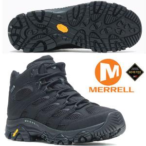 即納可★ 【MERRELL】メレル モアブ 3 シンセティック MID ゴアテックス GORE-TEX  アウトドア トレッキングシューズ M500249｜gainabazar