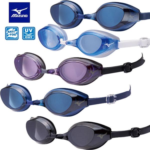 定形外発送 即納可★【MIZUNO】ミズノ スイミングゴーグル クッションタイプ／一体成形 フィット...