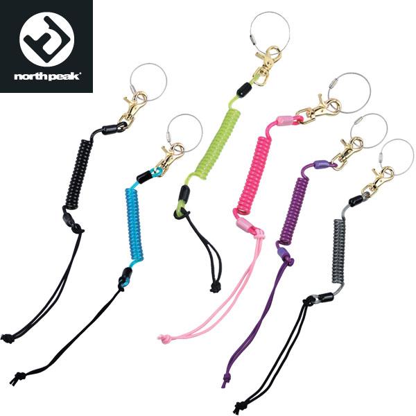 ◆◆メール便発送 ＜ノースピーク＞ 【north peak】 リーシュコード 最大長約80cm スノ...