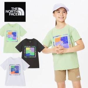 送料無料 メール便発送 即納可☆【THE NORTH FACE】ノースフェイス S/S ゲットモテッドグラフィックティー キッズ ジュニア Tシャツ NTJ32473｜gainabazar