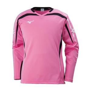 ◆◆ ＜ミズノ＞ MIZUNO キーパーシャツ[ユニセックス] P2MA8070 (65：ピンク)｜gainabazar