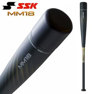 即納可★ 【SSK】エスエスケイ 軟式バット FRP製バット MM18 ミドル SBB4023MD｜gainabazar