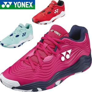 ◆◆ ＜ヨネックス＞ YONEX レディース パワークッションフュージョンレブ5ウィメンGC クレー・オムニコート用 テニスシューズ SHTF5LGC｜gainabazar