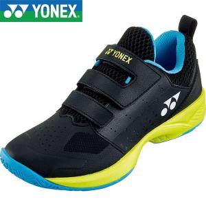 ◆◆ ＜ヨネックス＞ YONEX パワークッションジュニアGC SHTJR2GC (763) テニスオムニクレーコート用シューズ｜gainabazar