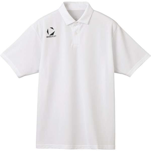 ◆◆○メール便発送 ＜ムーブスポーツ＞ MOVESPORT ポロシャツ ST5SHST0M (WH0...