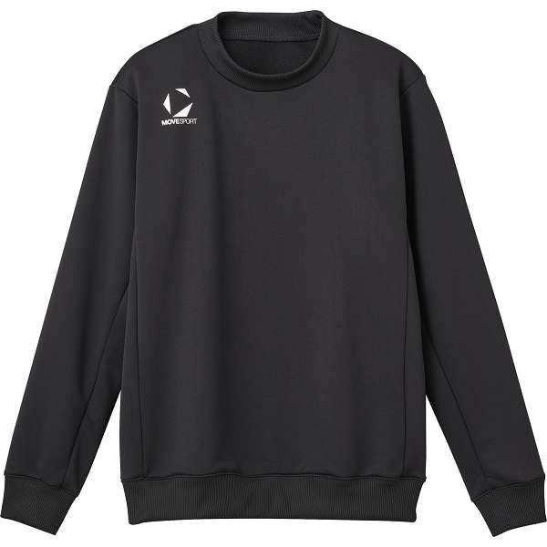 ◆◆○ ＜ムーブスポーツ＞ MOVESPORT 丸首スウェットシャツ ST5SSWT1M (BK00...