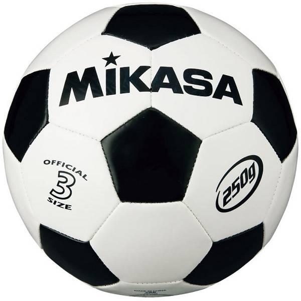 ◆◆ ＜ミカサ＞ MIKASA ジュニアサッカーボール3号 SVC303WBK (白×黒) サッカー...