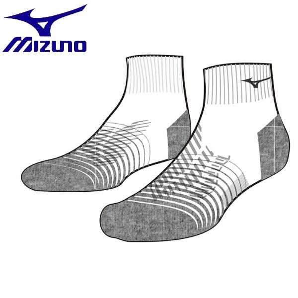 ◆◆送料無料 メール便発送 ＜ミズノ＞ MIZUNO BIO GEAR SONICソックス（ショート...