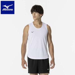 ◆◆送料無料 メール便発送 ＜ミズノ＞ MIZUNO プラクティスシャツ（ノースリーブ）(ユニセックス) W2MAB001 (01)｜gainabazar