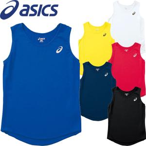 ◆◆●送料無料 メール便発送 ＜アシックス＞ 【ASICS】 レディース WS ランニングシャツ ノースリーブシャツ タンクトップ 陸上競技 ウェア XT2034｜gainabazar