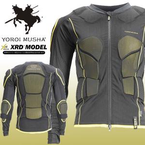 鎧武者Yoroi Musha プロテクターXS 鎧武者 YOROI MUSHA ボディプロテクター XRD YM-1735 ブラック メンズ
