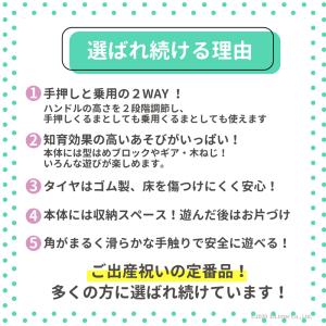 【ラッピング無料】 手押し車 赤ちゃん 足けり...の詳細画像1