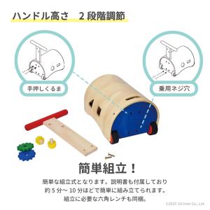 【ラッピング無料】 手押し車 赤ちゃん 足けり...の詳細画像3