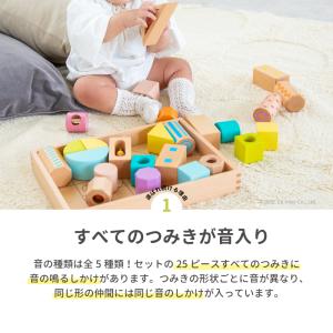 積み木 音が鳴る 音いっぱいつみき ボリューム...の詳細画像2
