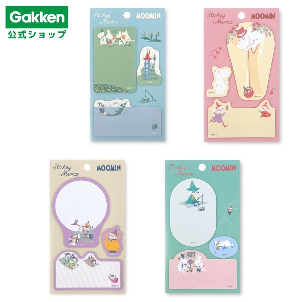ムーミン ダイカット付箋 ふせん 付箋 かわいい 文房具 文具 絵本 キャラクター ブルー ピンク ...