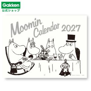 新商品 2027年 カレンダー ムーミン 大判 カレンダー 壁掛け 日曜始まり 文具 文房具 雑貨 学研 公式 AM16014