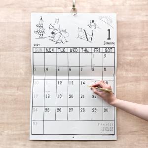 新商品 2027年 カレンダー ムーミン 大判...の詳細画像2