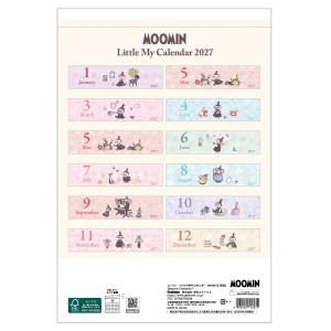 新商品 2027年 カレンダー ムーミン リト...の詳細画像3