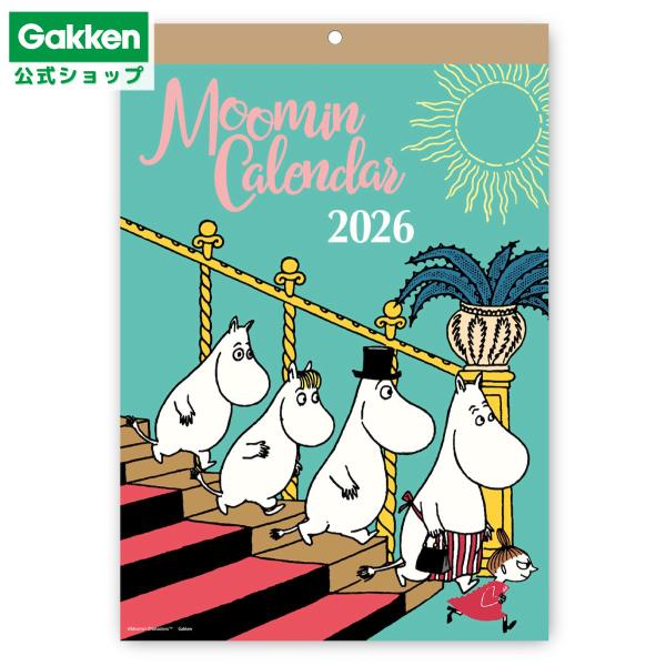 新商品 2026年カレンダー ムーミン 原画カレンダー 2026年版 日曜始まり 壁掛け DM120...