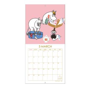 新商品 2027年 カレンダー ムーミン スク...の詳細画像1