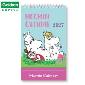 新商品 2027年 カレンダー ムーミン 原画 卓上 カレンダー 日曜始まり 文具 文房具 雑貨 学研 公式 M10505