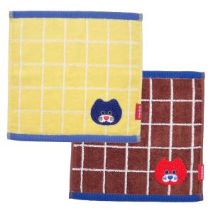新商品 mojojojo サガラ 刺繍付き ジャガード タオル ハンカチ 文具 文房具 雑貨 ニシオ