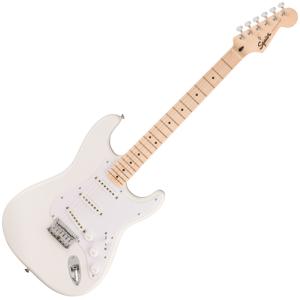 Squier by Fender Squier Sonic Stratocaster HT, Maple Fingerboard, White Pickguard, Arctic White〈スクワイア フェンダー〉｜gakki-de-genki