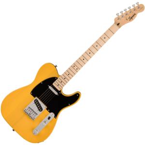 Squier by Fender Squier Sonic Telecaster Maple Fingerboard Black Pickguard Butterscotch Blonde 〈スクワイア フェンダー〉の商品画像