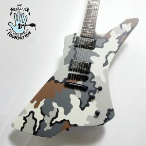 LTD SNAKEBYTE CAMO James Hetfield Signature Model メタリカ ジェイムス・ヘットフィールド｜gakki-de-genki