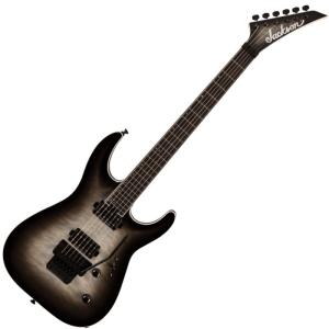 Jackson Pro Plus Series Dinky DKAQ, Ebony Fingerboard, Transparent