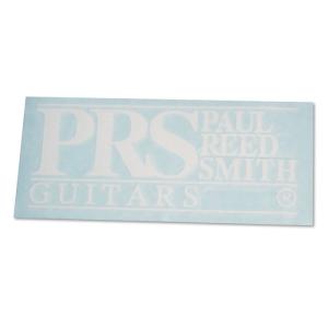 PRS Block Logo Window Decal, White カッテロゴ ステッカー〈Paul