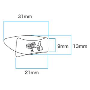 Thumb pick M 1.5 IV〈サムピック〉の詳細画像1