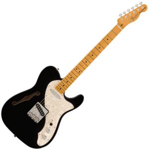 Fender Vintera II '60s Telecaster Thinline, Maple Fingerboard, Black〈フェンダー〉｜gakki-de-genki