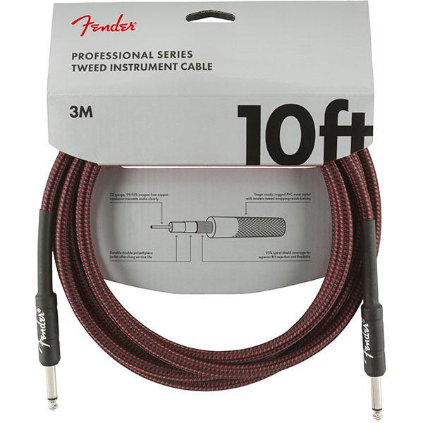 Fender Professional Series Instrument Cable, 10&apos;, ...