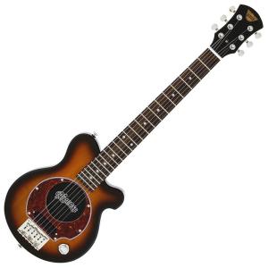 Pignose PGG-200 BS(Brown Sunburst) アンプ内蔵ギター ミニエレキギター〈ピグノーズ〉｜gakki-de-genki