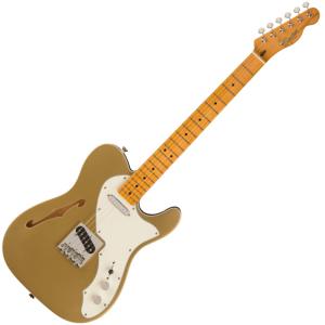 Squier by Fender FSR Classic Vibe '60s Telecaster Thinline, Maple Fingerboard, Parchment Pickguard, Aztec Gold〈スクワイヤーテレキャスター〉｜gakki-de-genki