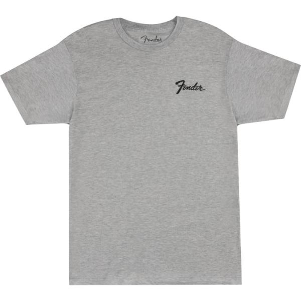 Fender Transition Logo Tee, Athletic Gray, Sサイズ Tシ...