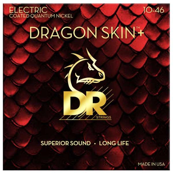 DR STRINGS DEQ-10 10-46 MEDIUM DRAGON SKIN＋for Ele...