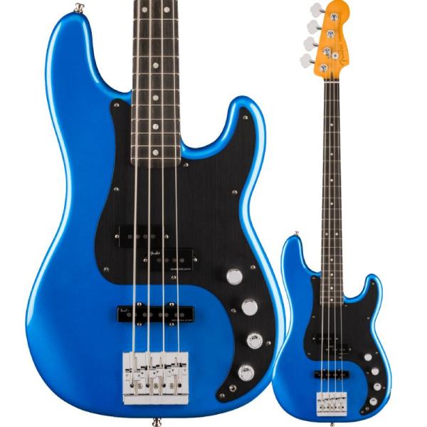 Fender American Ultra II Precision Bass, Ebony Fin...