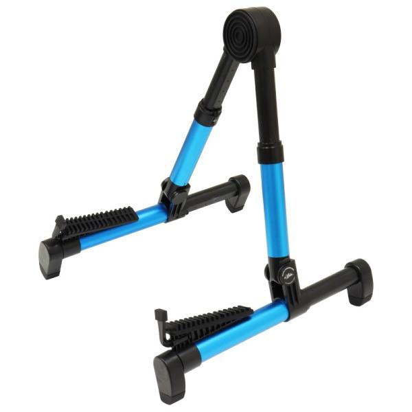 ARIA GSC-220 BL(Blue) 折り畳みギタースタンド〈アリア〉
