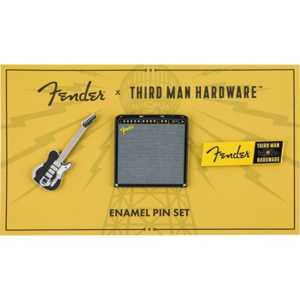 Fender x Third Man Hardware Lapel Pin Set ピンバッチ〈フェ...