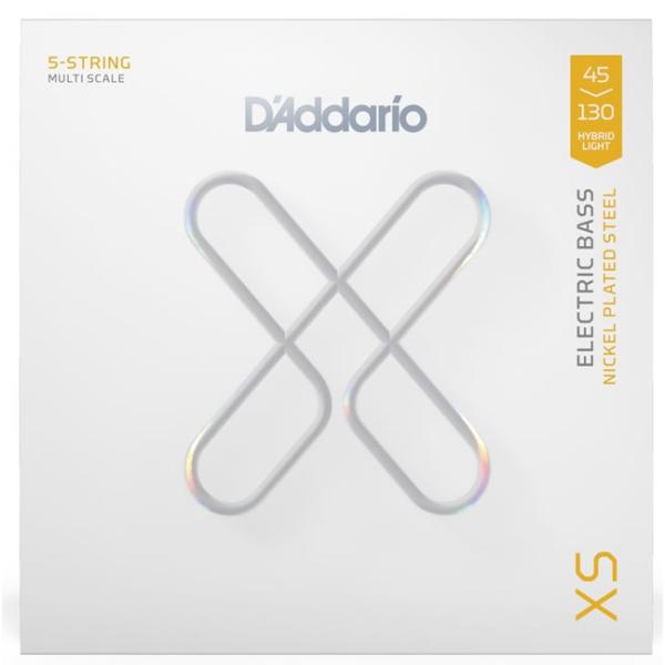 D'addario XSB45130MS 5弦エレキベース弦 .045-.130 XS Bass S...