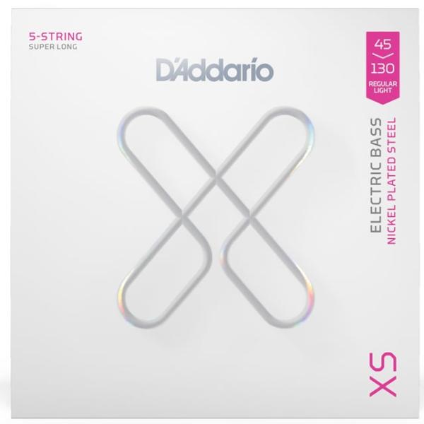 D'addario XSB45130SL 5弦エレキベース弦 .045-.130 XS Bass S...